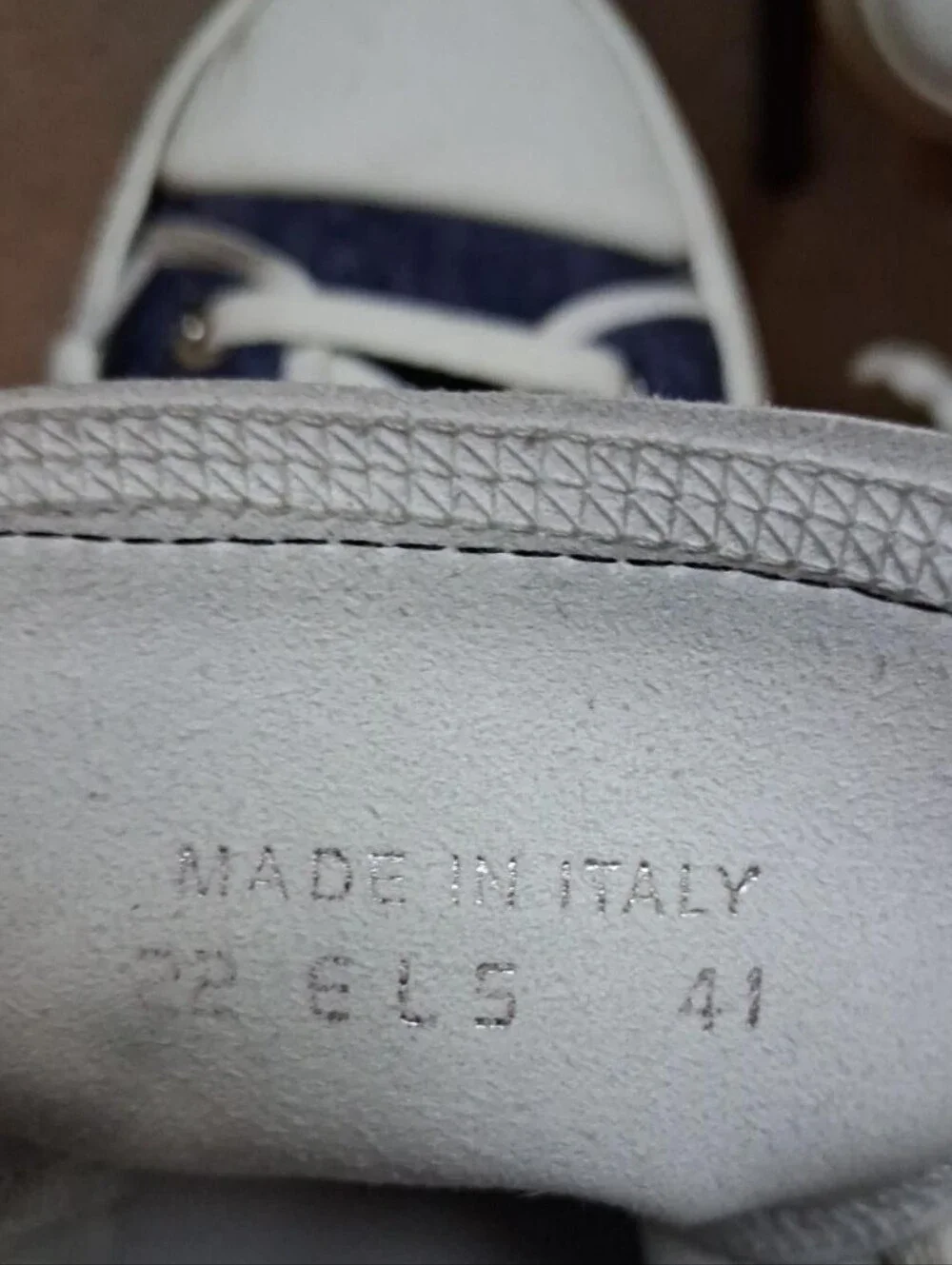 RETIRED Rare Dior B23 Blue High-Top Sneakers with White Trim